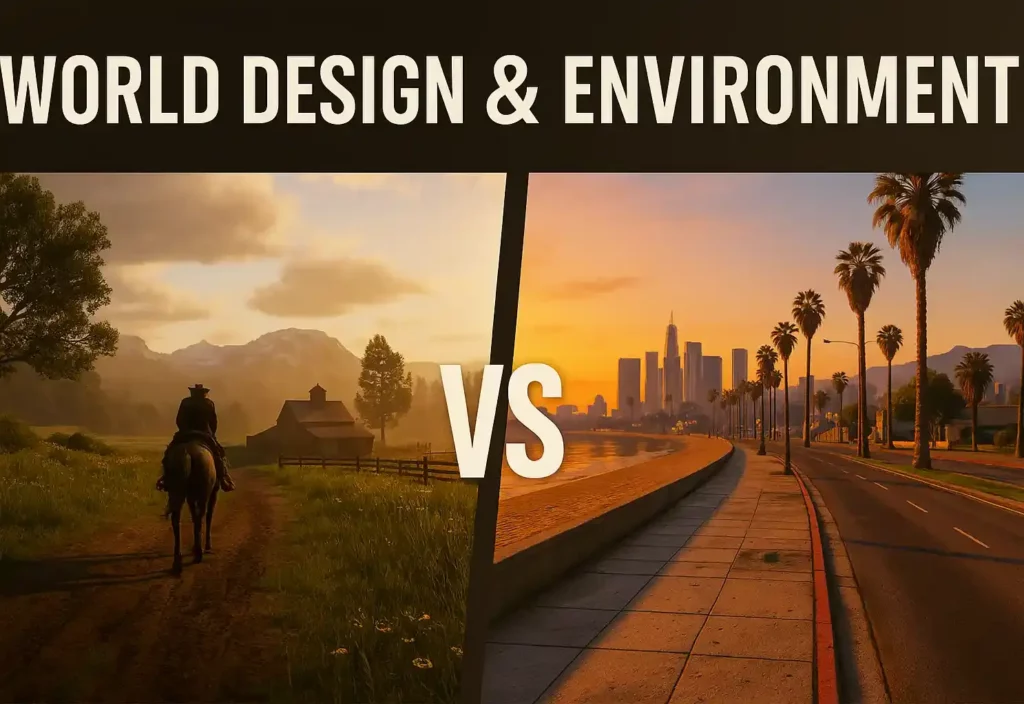 GTA 6 vs Red Dead Redemption 2 – Rockstar’s Greatest Game Face-Off GTA 6 vs Red Dead Redemption 2