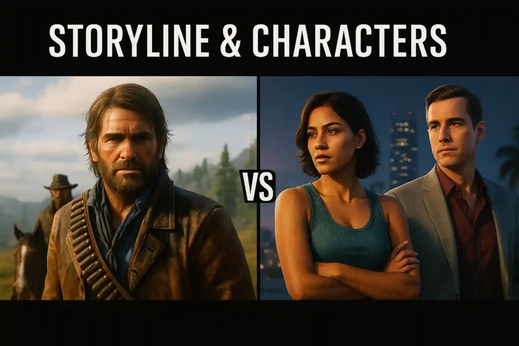 GTA 6 vs Red Dead Redemption 2 – Rockstar’s Greatest Game Face-Off GTA 6 vs Red Dead Redemption 2