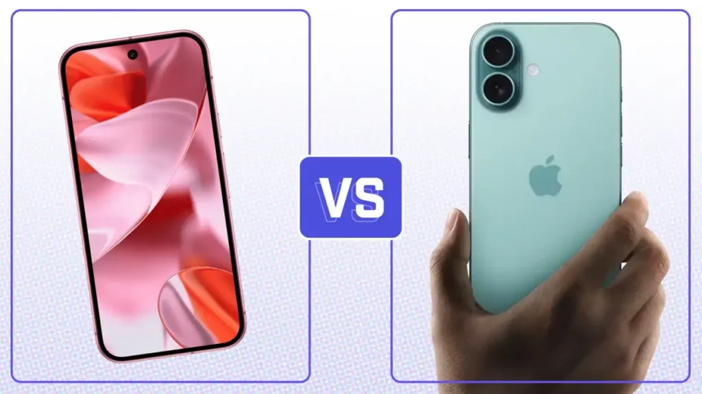 iPhone 16 vs Google Pixel 9 – Full Comparison of Features & Performance iPhone 16 vs Google Pixel 9