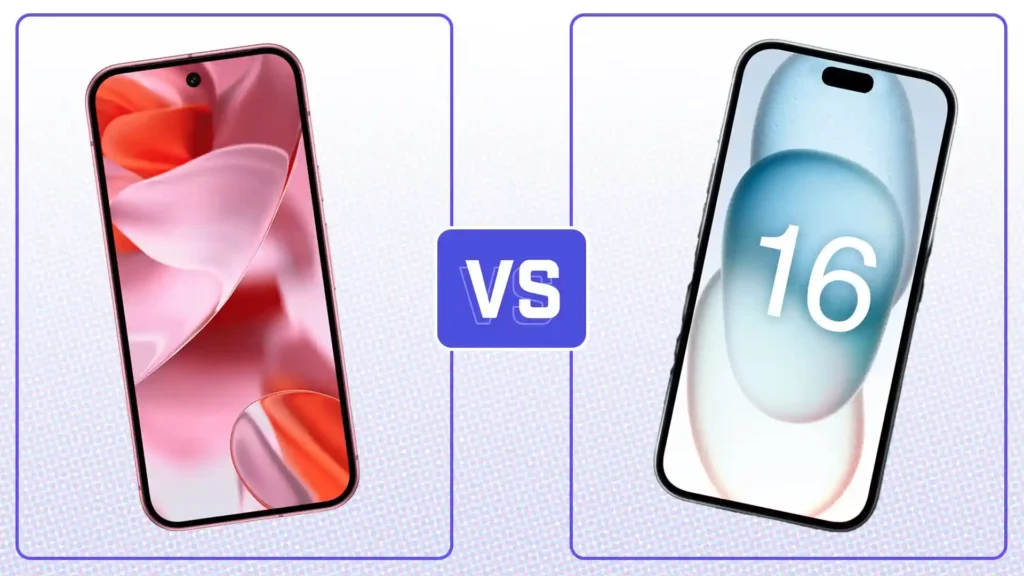 iPhone 16 vs Google Pixel 9 – Full Comparison of Features & Performance iPhone 16 vs Google Pixel 9